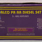MTH 20-2018-1 O Gauge NYC Alco PA AA Diesel Engine Set #4200/4204 w/ PS.1 VG/Box