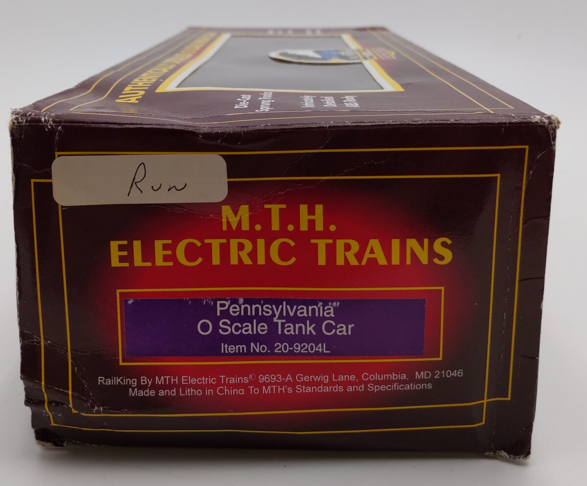 MTH 20-9204 O Pennsylvania Unibody Tank Car #6789 EX/Box