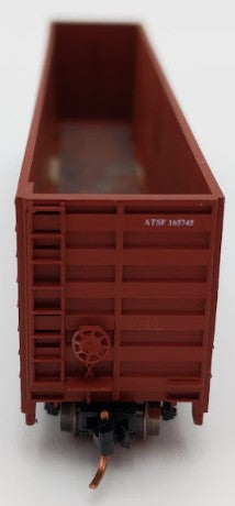Deluxe Innovations 17010 N Scale Santa Fe Smooth Side Woodchip Car #165745 EX/Box