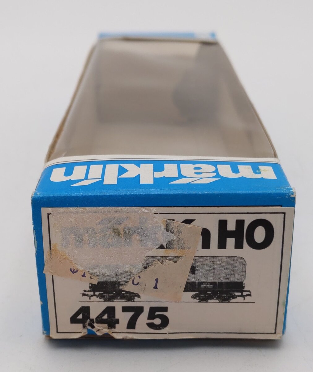 Marklin 4475 HO Scale DB Low-Side Gondola w/Canvas Covered Load EX/Box