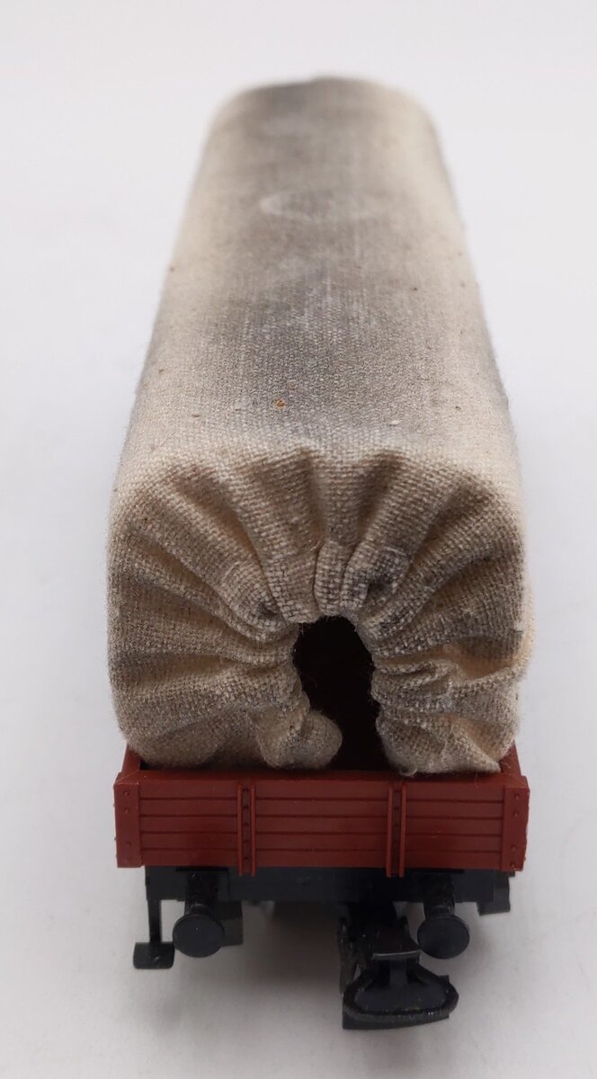 Marklin 4475 HO Scale DB Low-Side Gondola w/Canvas Covered Load EX/Box