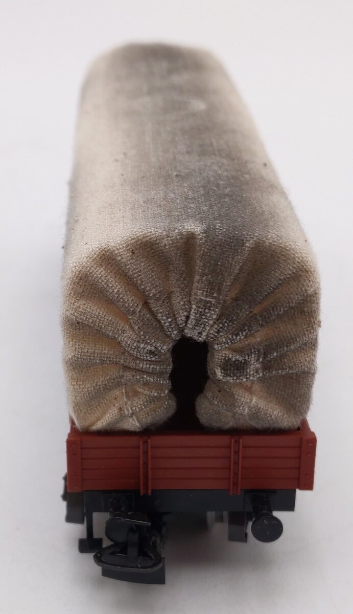 Marklin 4475 HO Scale DB Low-Side Gondola w/Canvas Covered Load EX/Box