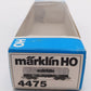 Marklin 4475 HO Scale DB Low-Side Gondola w/Canvas Covered Load EX/Box