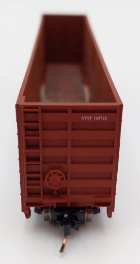 Deluxe Innovations 17010 N Scale Santa Fe Smooth Side Woodchip Car Set #165722 EX/Box