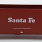 Deluxe Innovations 17010 N Scale Santa Fe Smooth Side Woodchip Car Set #165722 EX/Box