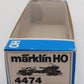 Marklin 4474 HO Scale Flatcar w/ 2 Tractors EX/Box