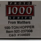 Proto 1000 920-237008 HO Scale C&O 100T Hopper #144020 LN/Box