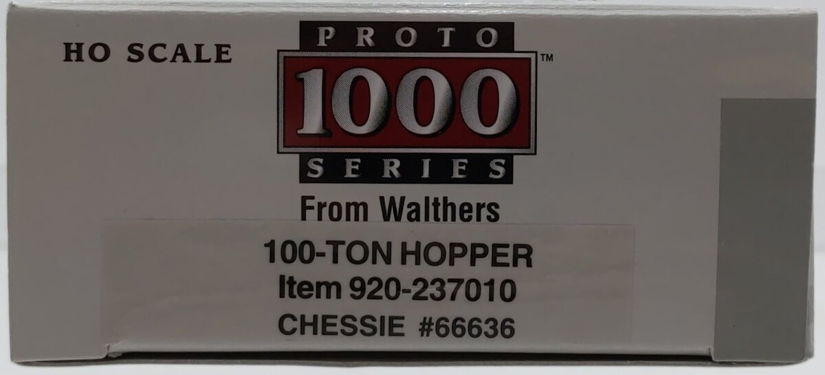Proto 1000 920-237010 HO Scale B&O 100T Hopper Car #66636 LN/Box