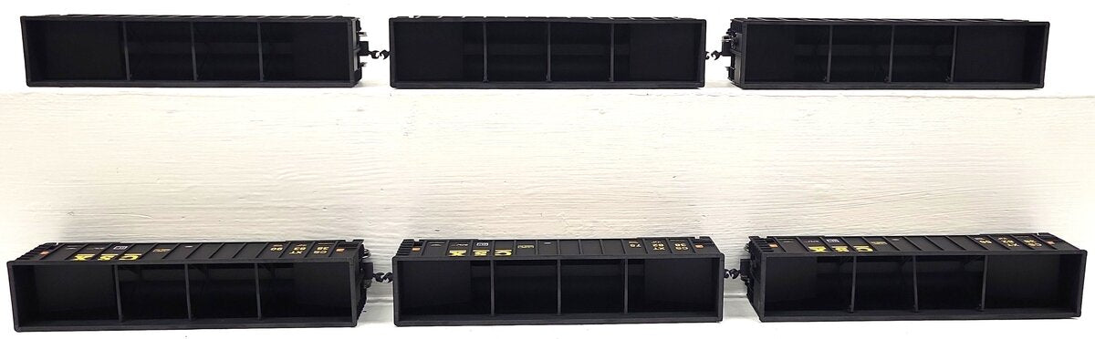 Walthers 932-5338 HO Black CSXT Bethgon Gondolas (Set of 6) LN/Box