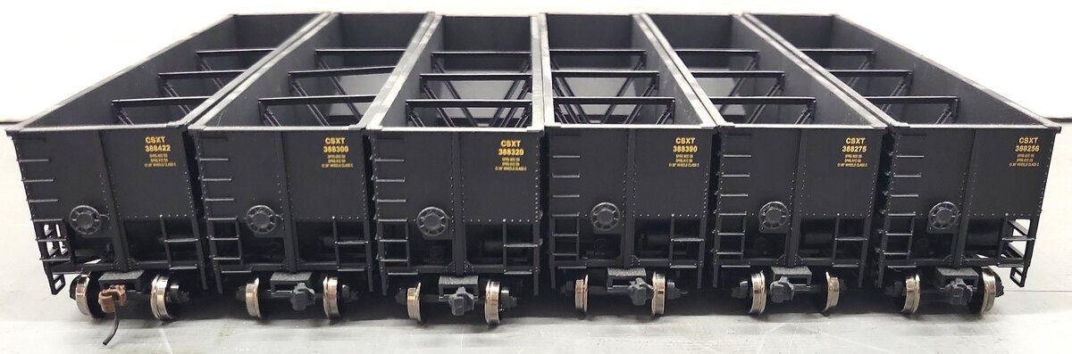Walthers 932-5338 HO Black CSXT Bethgon Gondolas (Set of 6) LN/Box