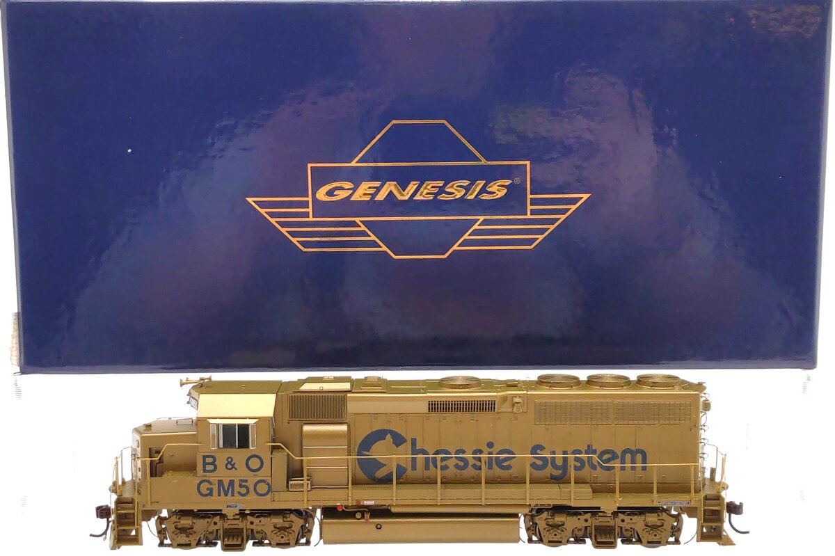 Athearn 40578 HO Scale B&O GP40-2 Diesel Locomotive #GM50 LN/Box