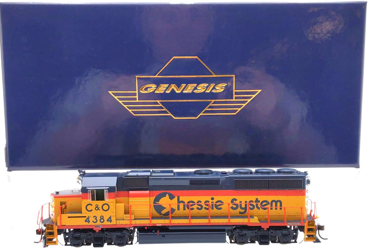 Athearn 40677 HO Scale C&O EMD GP40-2 Diesel Locomotive #4384 w/DCC LN/Box