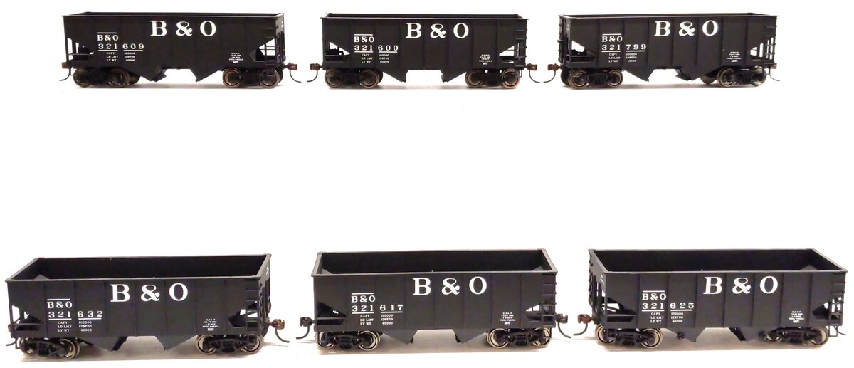 Walthers 932-975 HO Scale USRA 55 Ton 2 Bay Hopper (Pack of 6) LN/Box