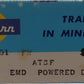 Athearn 3801 HO Santa Fe SD-9 Power Diesel Locomotive #2963 EX/Box