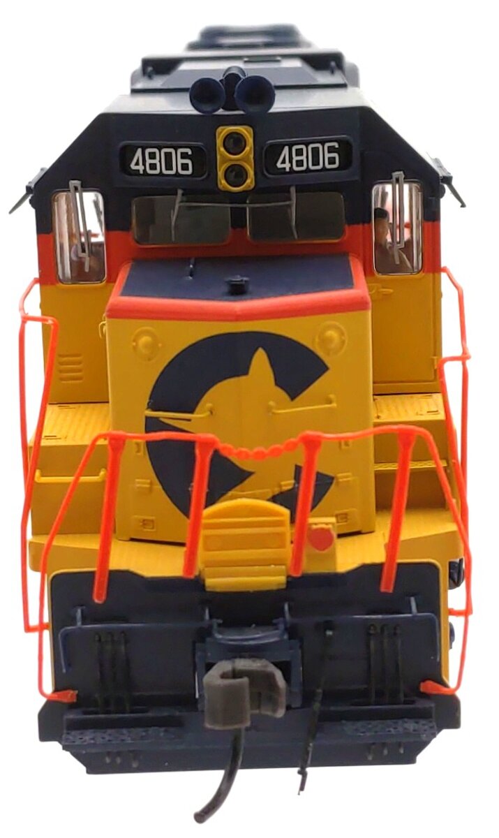 Atlas 9153 HO Scale Chessie System (B&O) GP-38 Diesel Locomotive #4806 w/DCC LN/Box