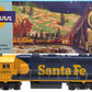 Athearn 4658 HO Santa Fe GP38-2 Powered Diesel Locomotive #3571 VG/Box