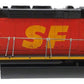 Athearn 4413 HO Scale Santa Fe SD40-2 Powered Diesel Locomotive #5068 EX/Box