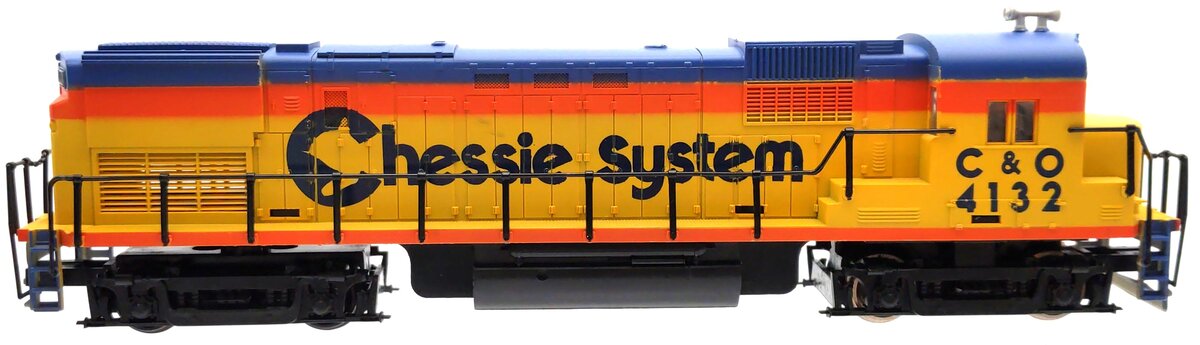 Pemco 3302-009 HO Scale Chessie Alco 430 Diesel Locomotive #4132 EX/Box