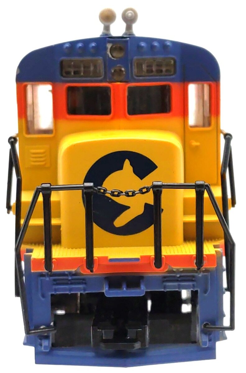 Pemco 3302-009 HO Scale Chessie Alco 430 Diesel Locomotive #4132 EX/Box