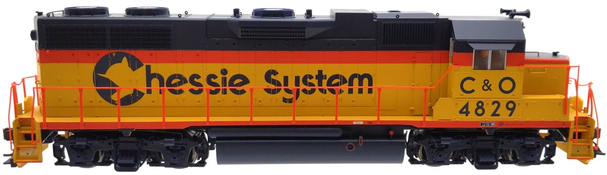 Atlas 9154 HO Chessie System (C&O) GP38 Low Nose Diesel Locomotive #4829 w/DCC EX/Box