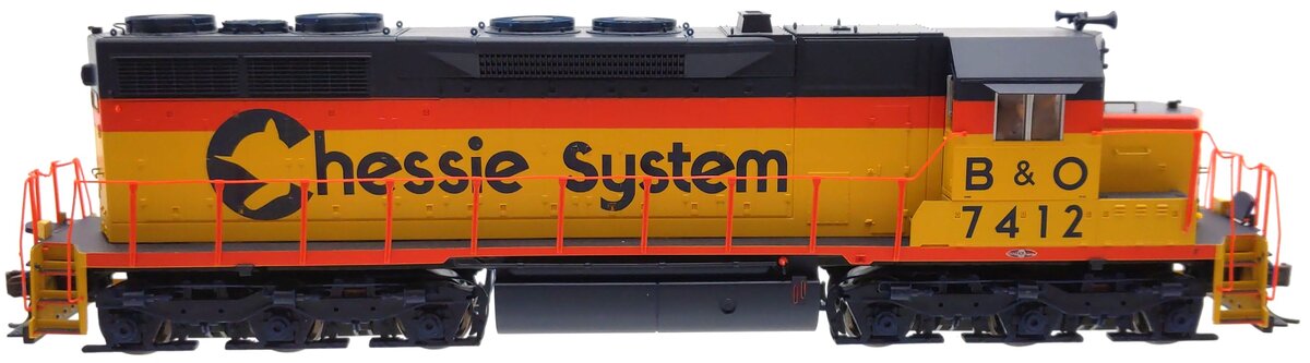 Atlas 9216 HO Scale Chessie System (B&O) SD-35 Diesel Locomotive #7412 w/DCC LN/Box