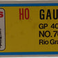 Atlas 7038 HO Scale Rio Grande GP40 Powered Diesel Locomotive #3084 LN/Box