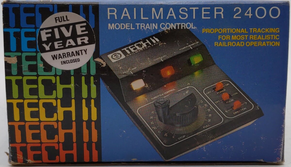 MRC 2400 Tech II Railmaster 2400 Power Pack EX/Box