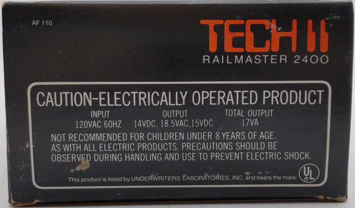 MRC 2400 Tech II Railmaster 2400 Power Pack EX/Box