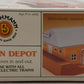 Bachmann 1432 HO Springfield Action Depot w/Workman & Forklift Building Kit EX/Box