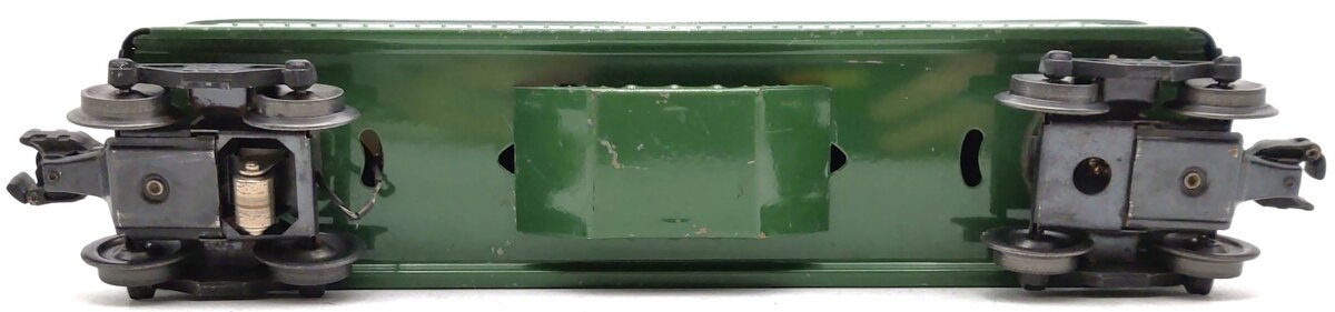 Lionel 6440 Vintage O Two Tone Green Metal Pullman Car VG