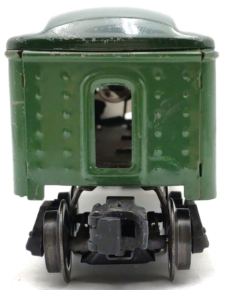 Lionel 6440 Vintage O Two Tone Green Metal Pullman Car VG