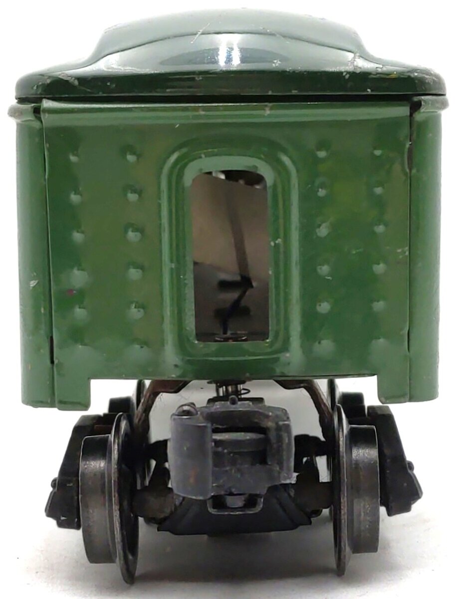 Lionel 6440 Vintage O Two Tone Green Metal Pullman Car VG