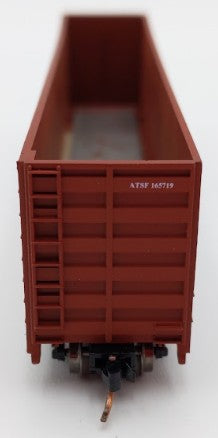 Deluxe Innovations 17010 N Scale Santa Fe Smooth Side Woodchip Car Set #165719 EX/Box
