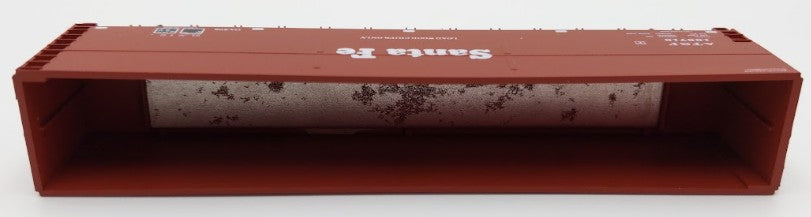 Deluxe Innovations 17010 N Scale Santa Fe Smooth Side Woodchip Car Set #165719 EX/Box