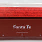 Deluxe Innovations 17010 N Scale Santa Fe Smooth Side Woodchip Car Set #165719 EX/Box