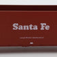 Deluxe Innovations 17010 N Scale Santa Fe Smooth Side Woodchip Car Set #165719 EX/Box