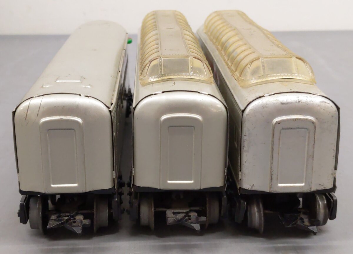 Marx Vintage O Western Pacific Passenger Cars [3]: 1007 & (2) 1217