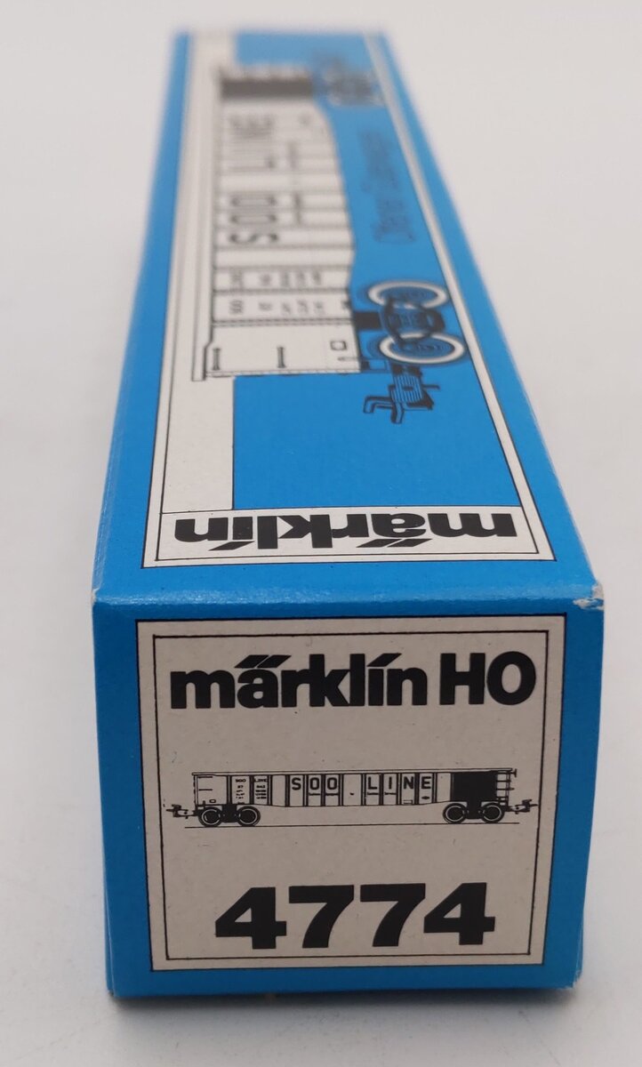 Marklin 4774 HO Scale Soo Line Gondola #67643 EX/Box