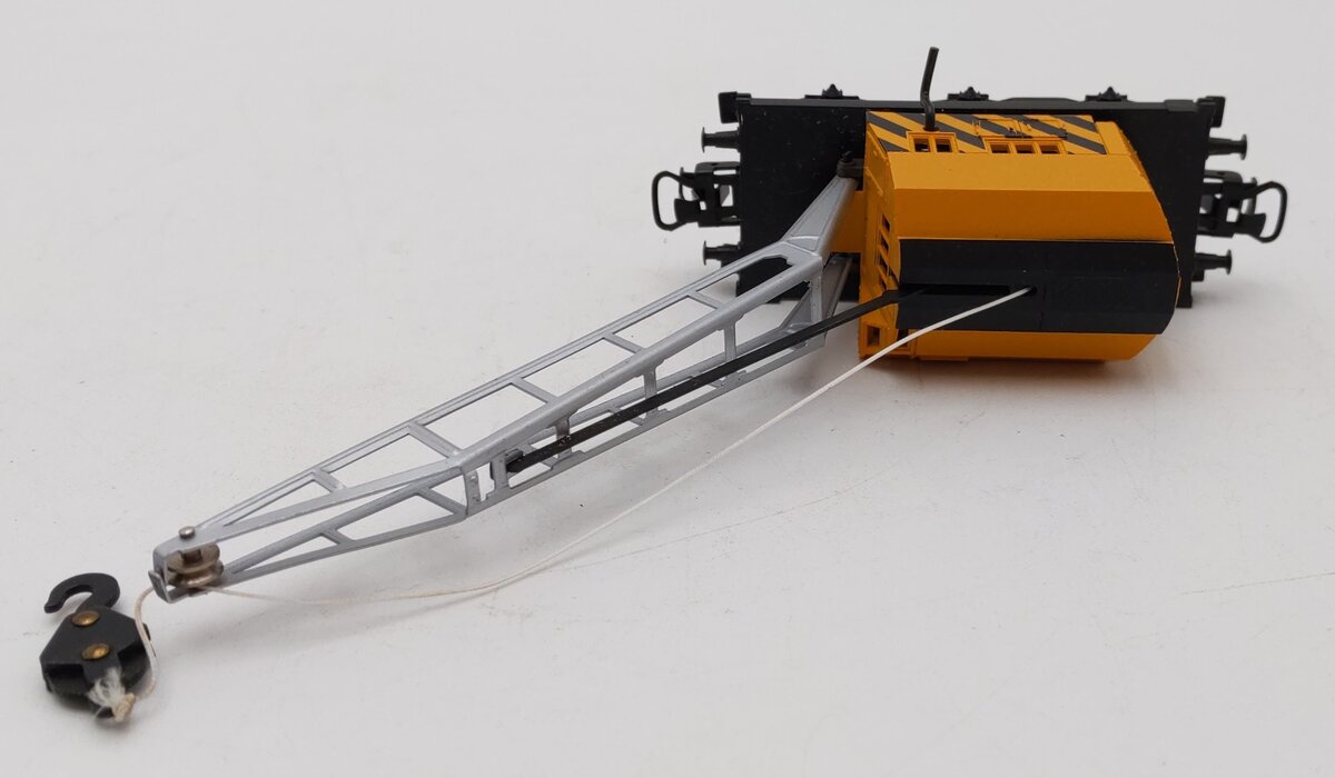 Marklin 4671 HO Scale Crane Car with Operating Crane EX/Box
