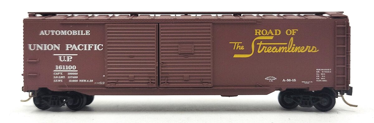 Micro-Trains 07800030 N Scale Union Pacific 50'Double Slide Door Box Car #161100 LN/Box
