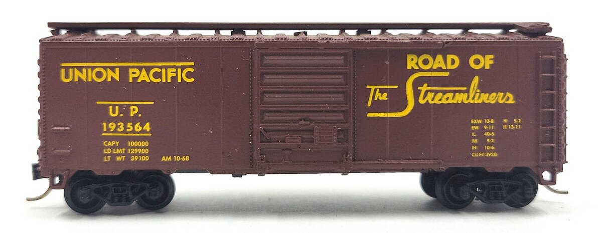 Atlas 3420 N Scale Union Pacific 40' Boxcar #193564 LN/Box