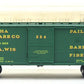 Micro-Trains 04200040 N Menasha Woodenware 40' Double Sheathed Boxcar #224 EX/Box