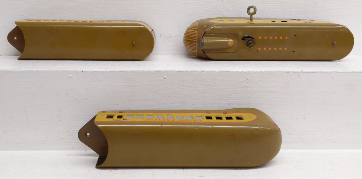 Marx M-10000 Vintage UP Tinplate Wind-Up Train VG