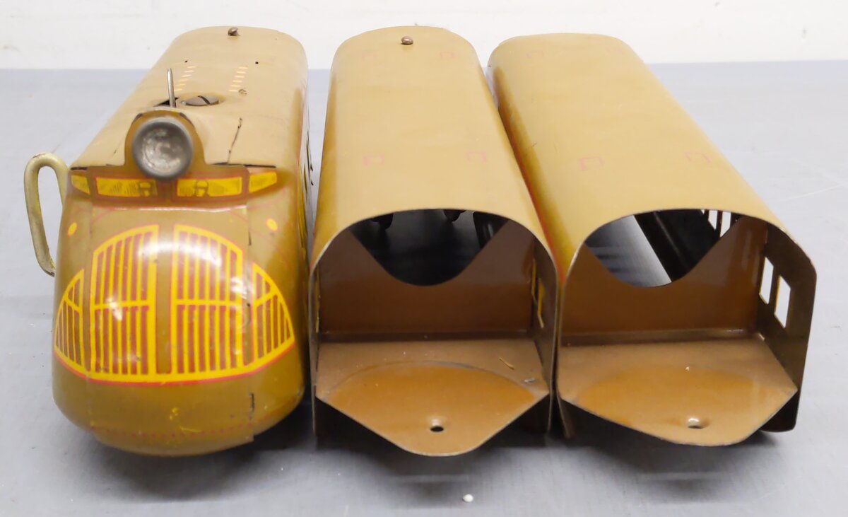 Marx M-10000 Vintage UP Tinplate Wind-Up Train VG