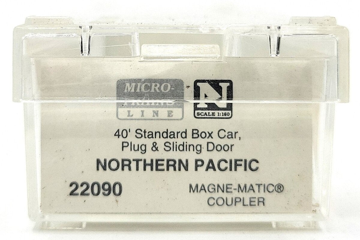 Micro-Trains 02200090 N Northern Pacific 40' Plug & Sliding Door Boxcar #8135 LN/Box