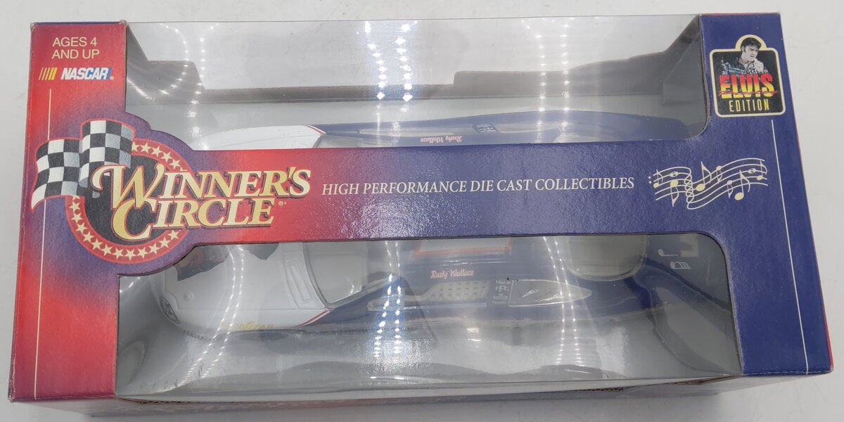 Winners Circle 1:24 Diecast Elvis Stock Car Replica #2 EX/Box