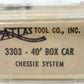 Atlas 3303 N Scale Chessie System Plug Door Box Car #23745 LN/Box