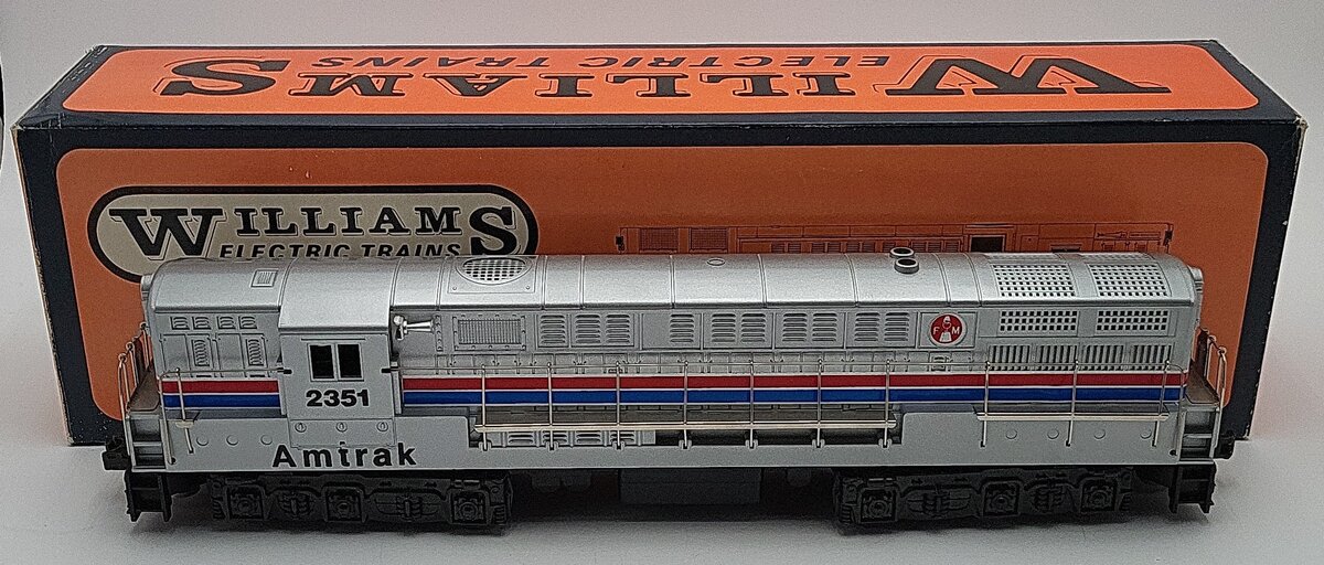 Williams 4104 Amtrak FM Trainmaster Diesel Locomotive #2351 EX/Box