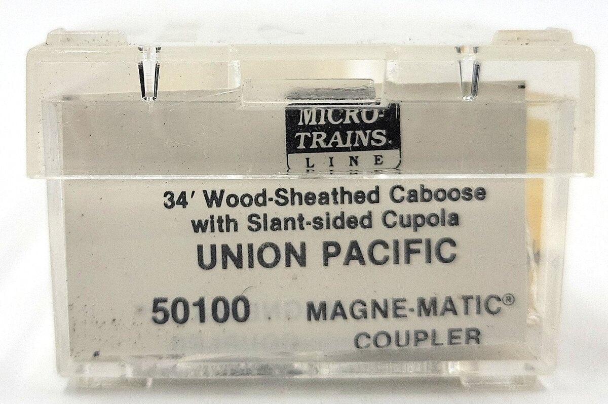 Micro-Trains 05000100 N Union Pacific 34' Wood Sheathed Caboose #3236 LN/Box