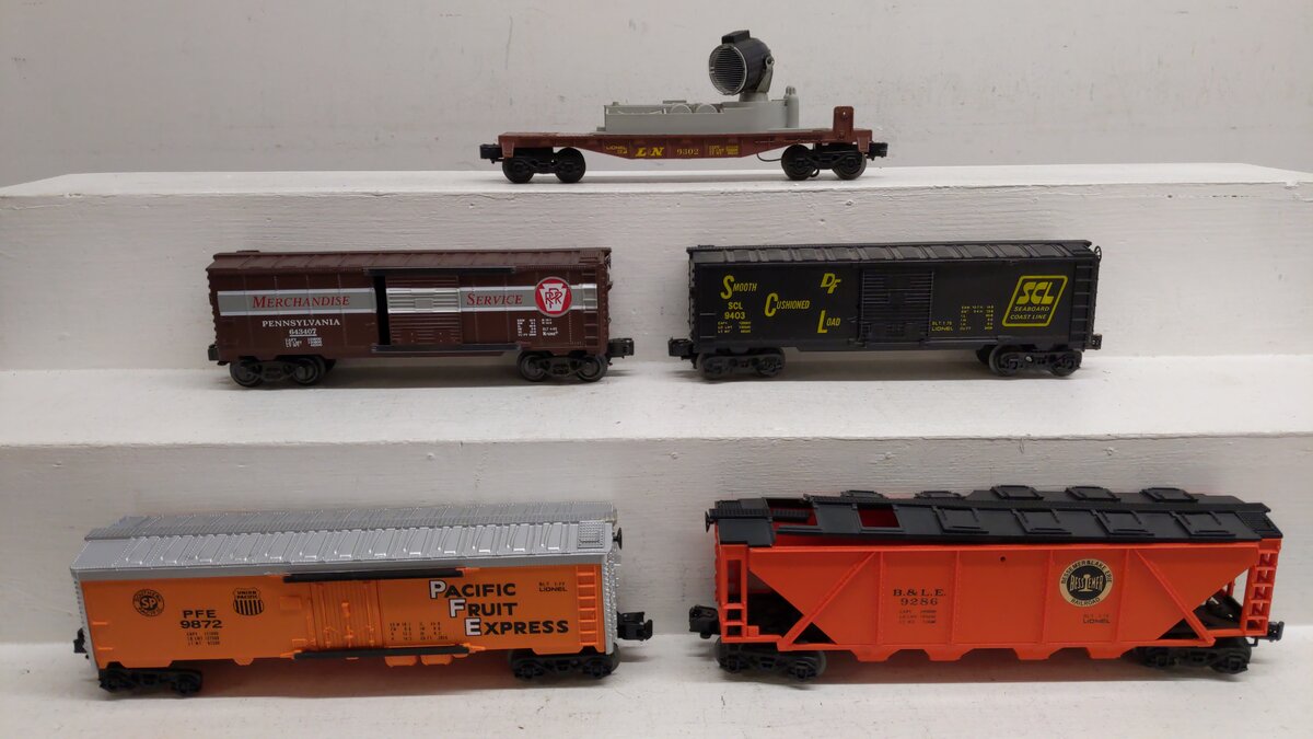 Lionel & K-Line O Gauge Train Cars [5] VG